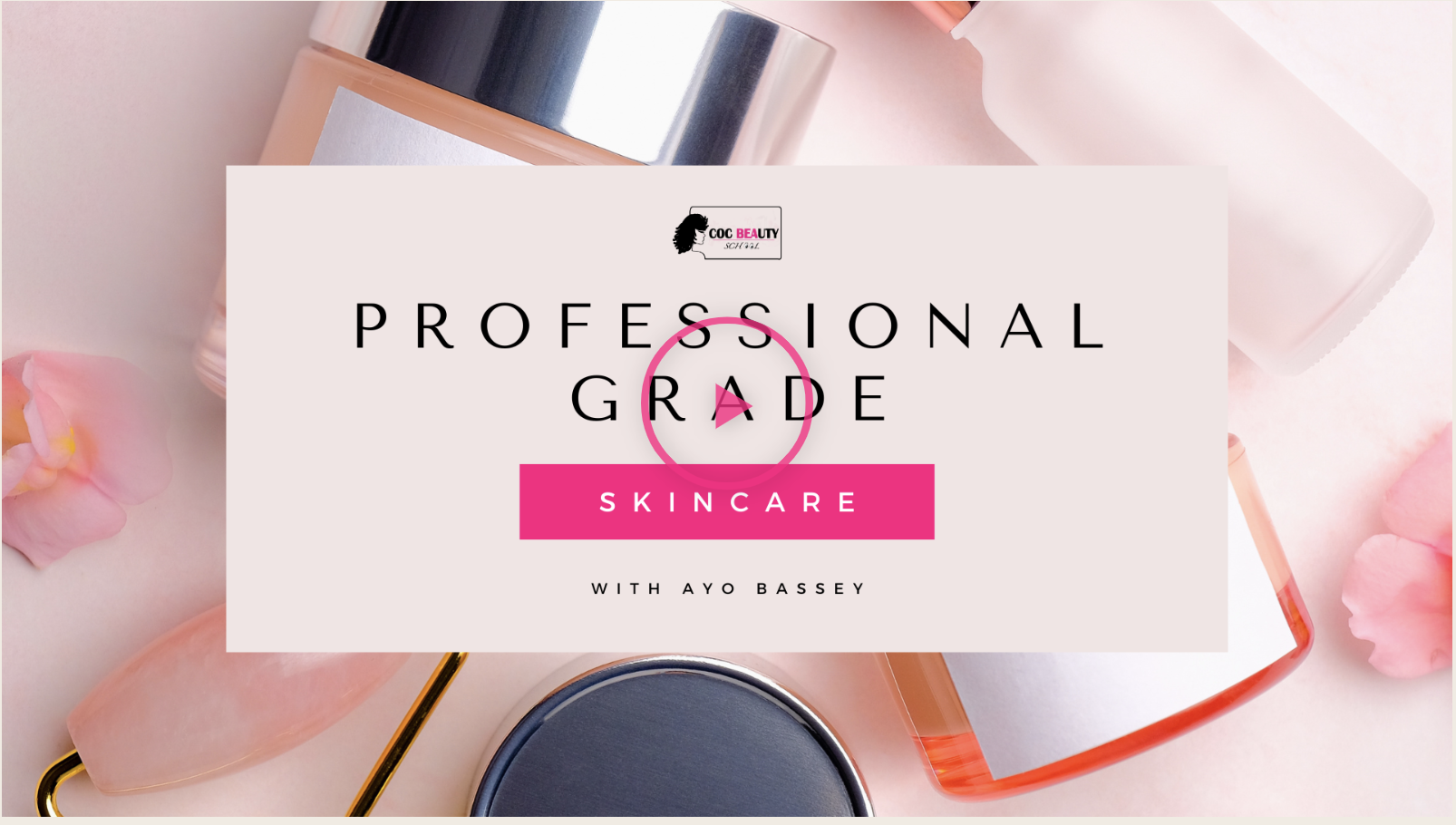 Optin, Professional Grade Skincare - COC Beauty School