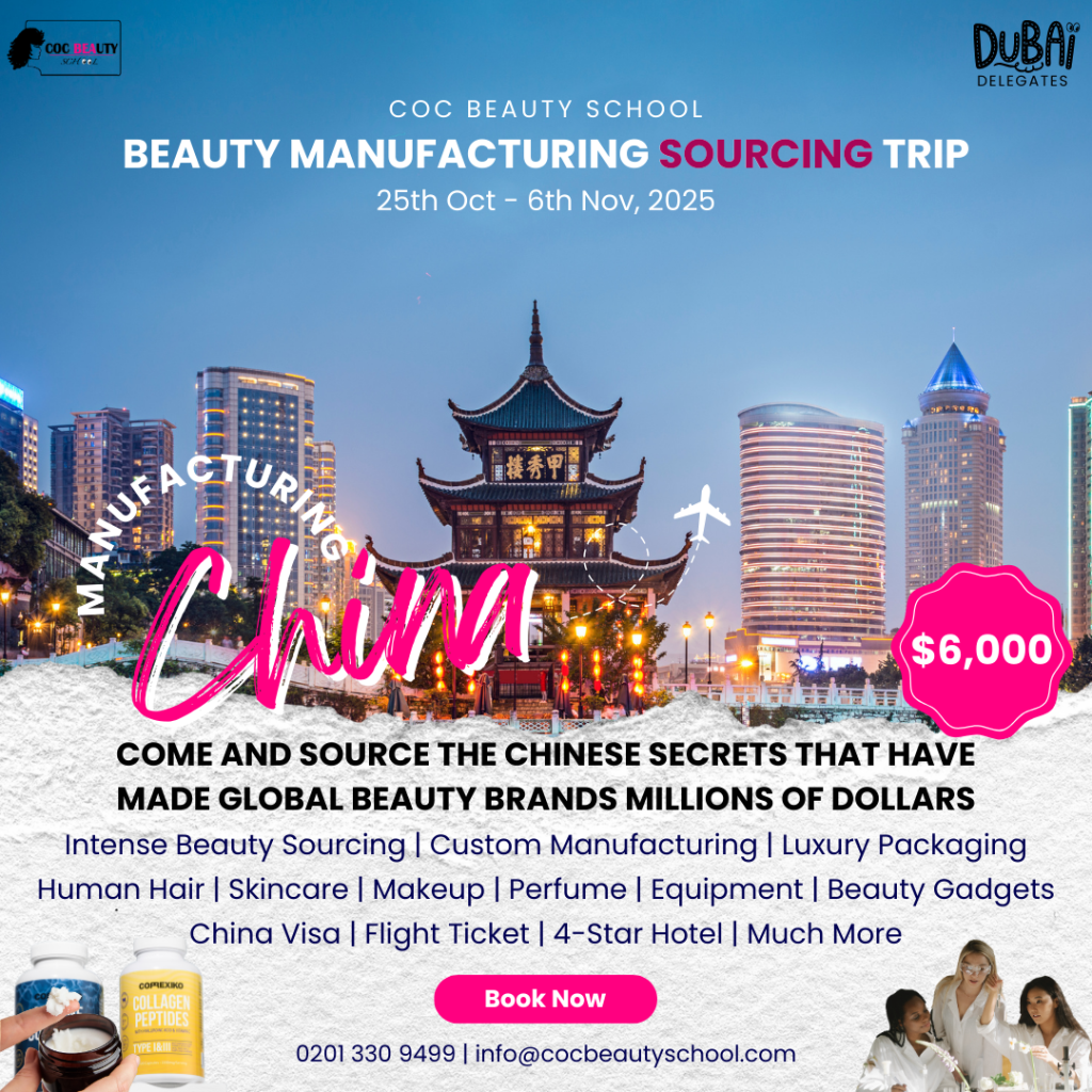 China beauty sourcing trip for Dubai delegates