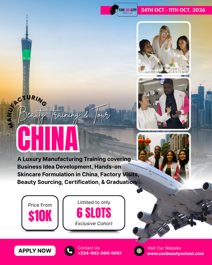 Skincare School in China
